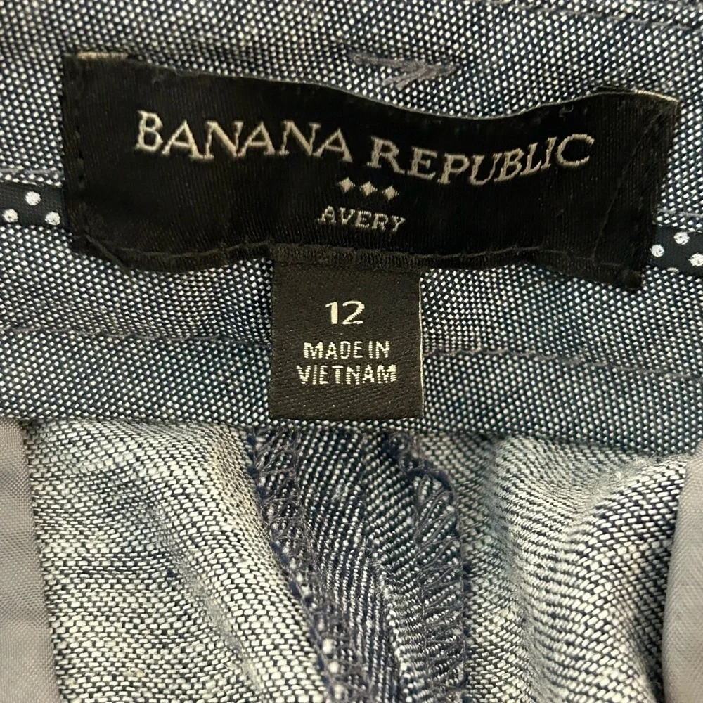 Banana Republic crop Avery linen pants